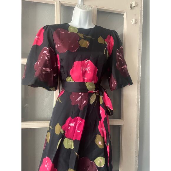 Kate Spade Just Rosy Tie-waist Dress - Picture 8 of 12